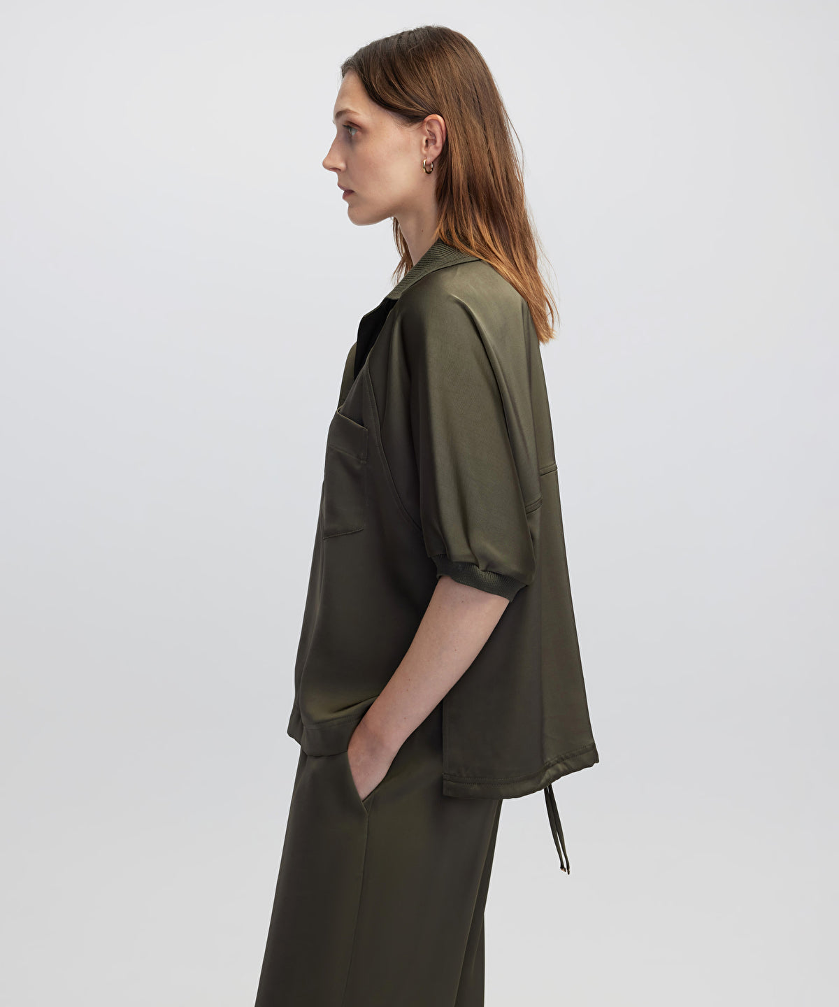 Mixed Media Blouse