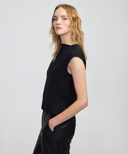 Mixed Media Blouse