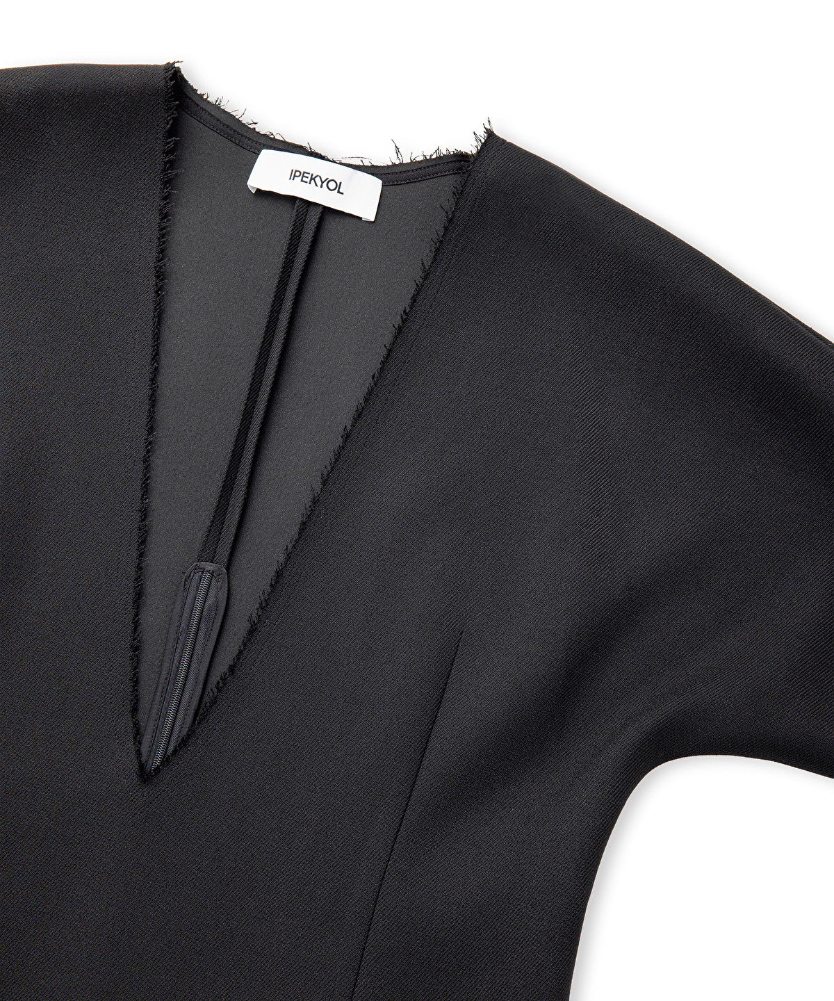 Zoomed Color-Block Layered Blouse