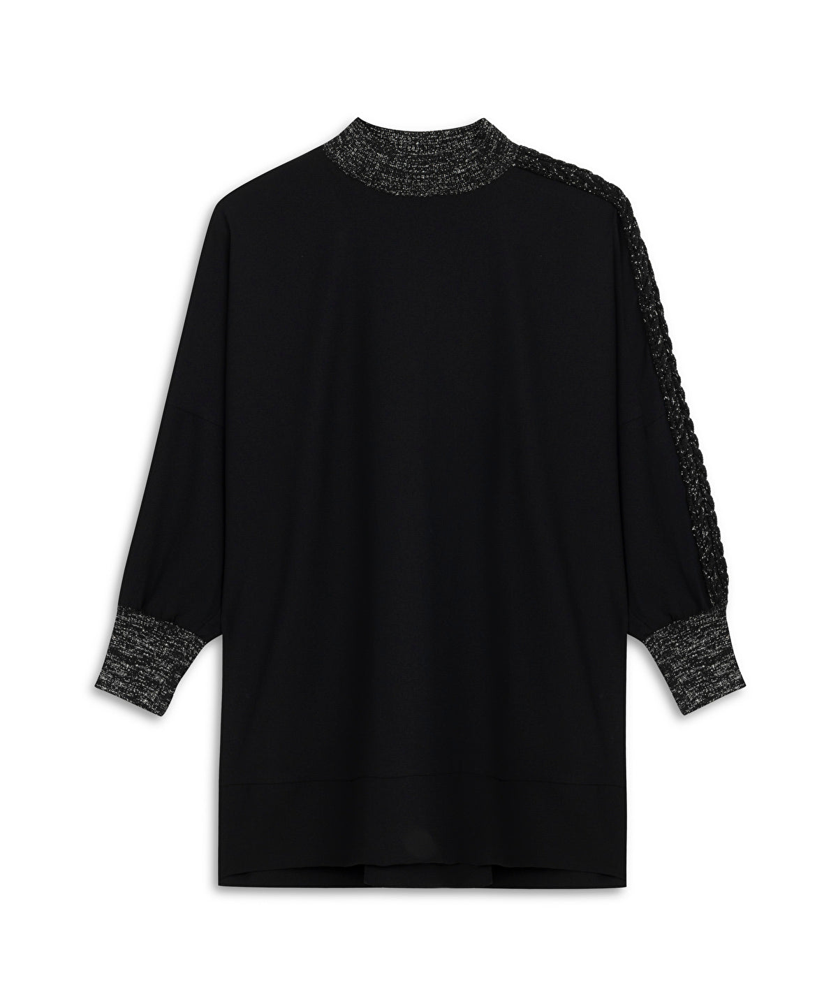 Zoomed Mixed Blouse
