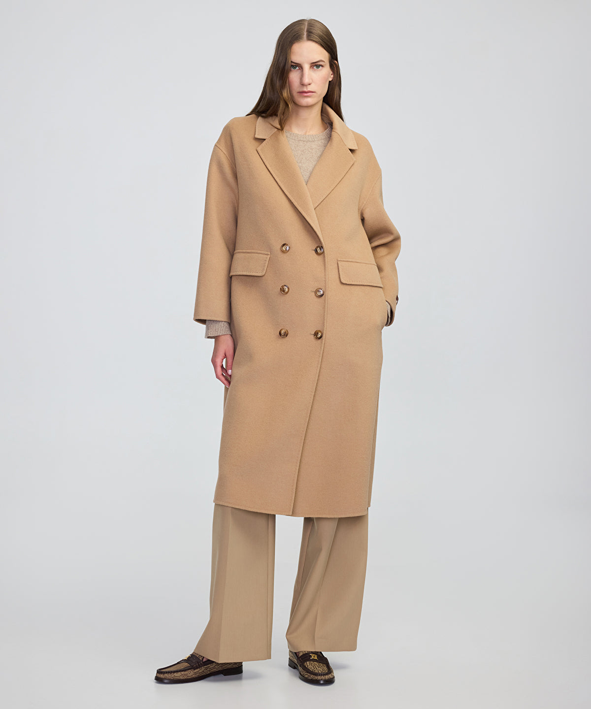 Double-Breasted Coat
