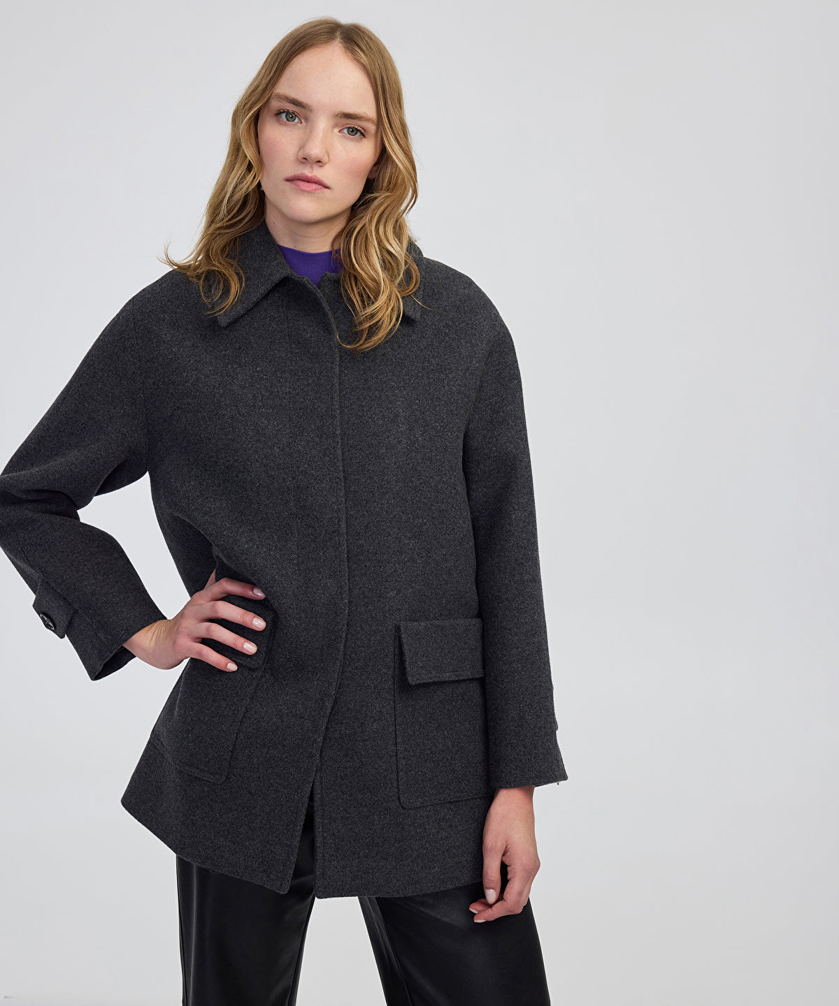 Wide Pocket Coat