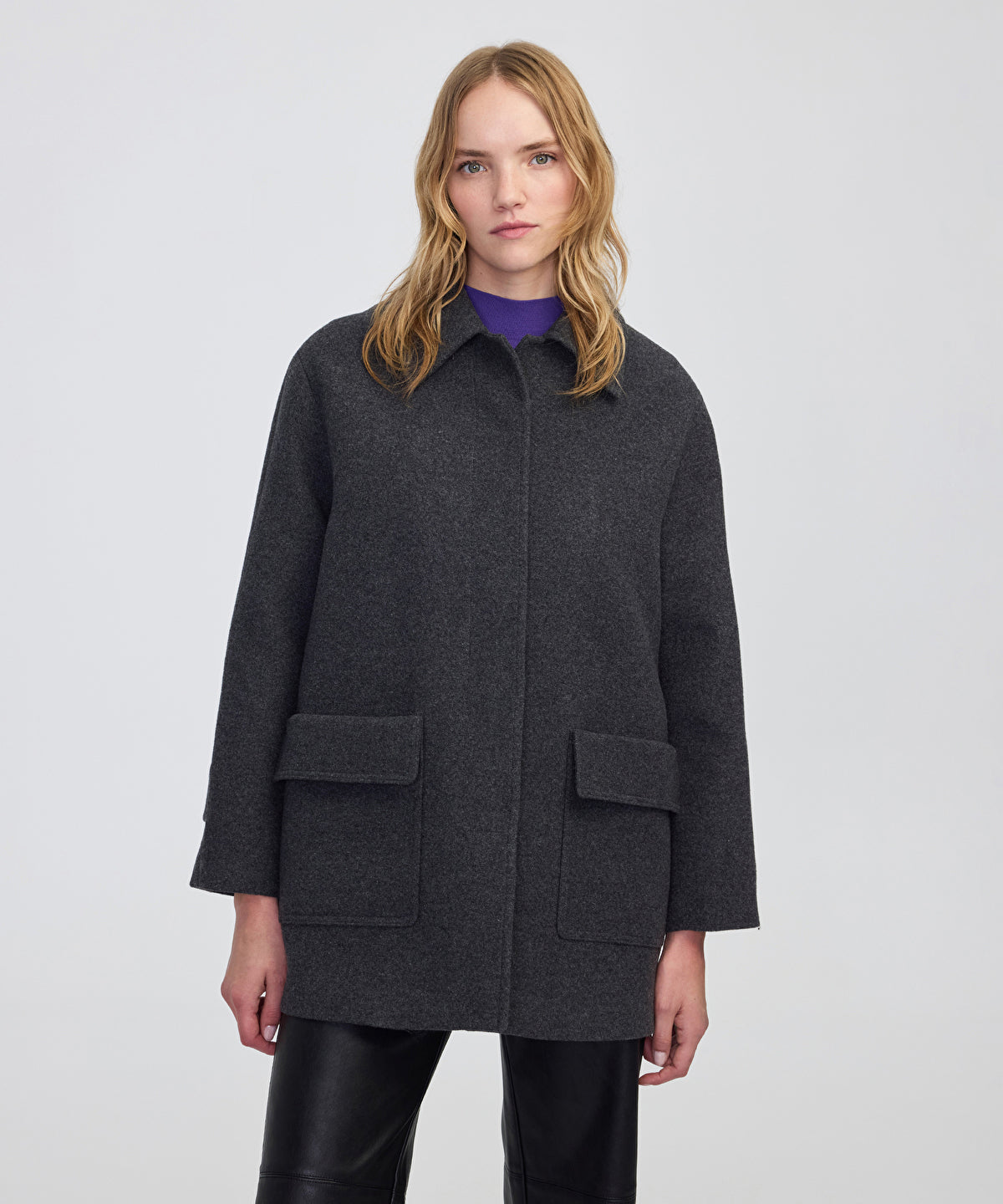 Wide Pocket Coat