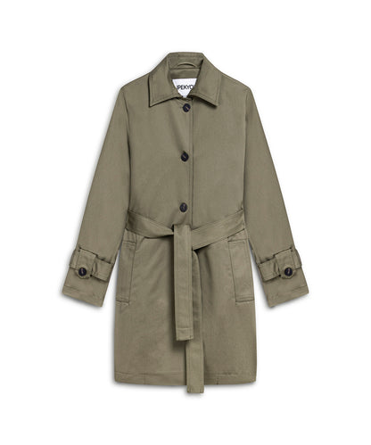 Belted Unlined Trench Coat