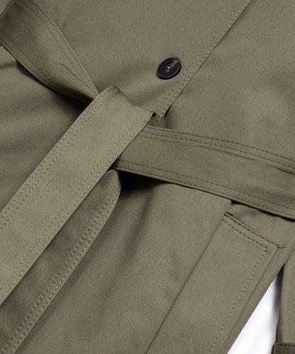 Belted Unlined Trench Coat
