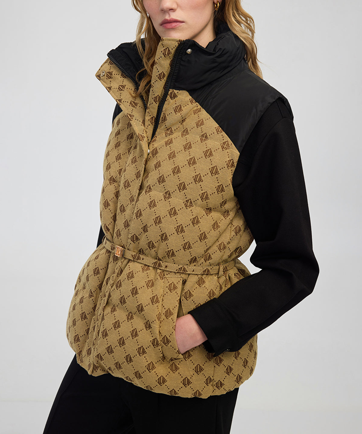 Zoomed Monogram Puffer Vest