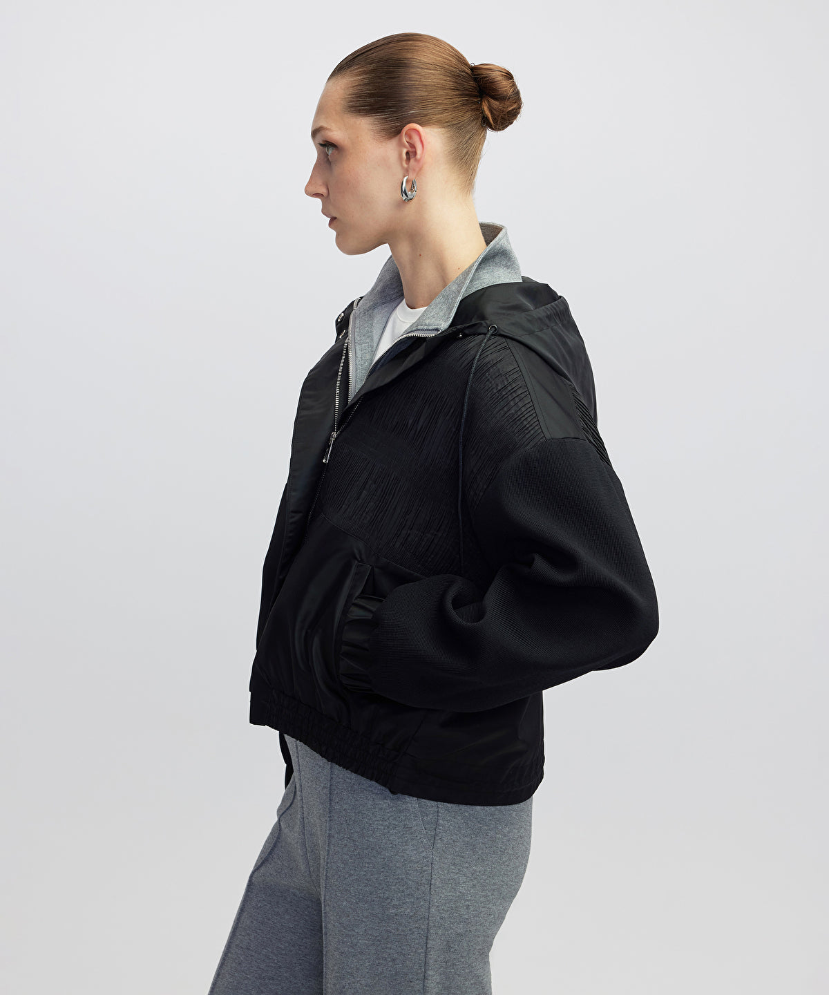 Mixed Media Coat