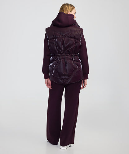 High-Collar Puffer Vest