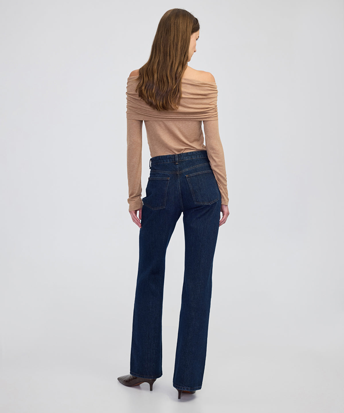 Embellished Wide-Leg Jeans