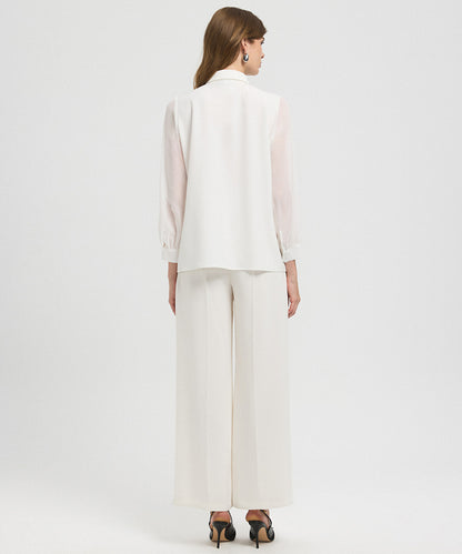 Shirt with Embellished Placket 