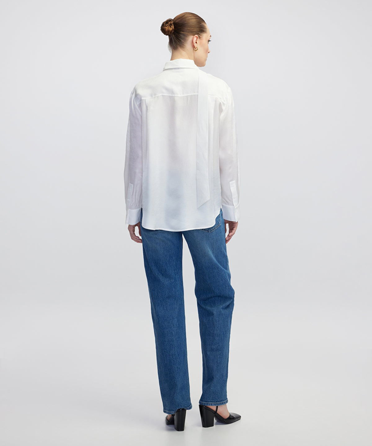 Shirt with Metal Buttons
