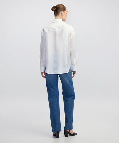 Shirt with Metal Buttons