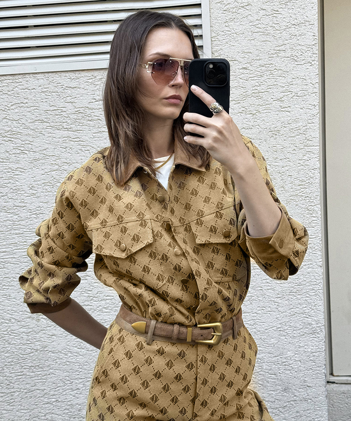 Monogram Jacquard Shirt