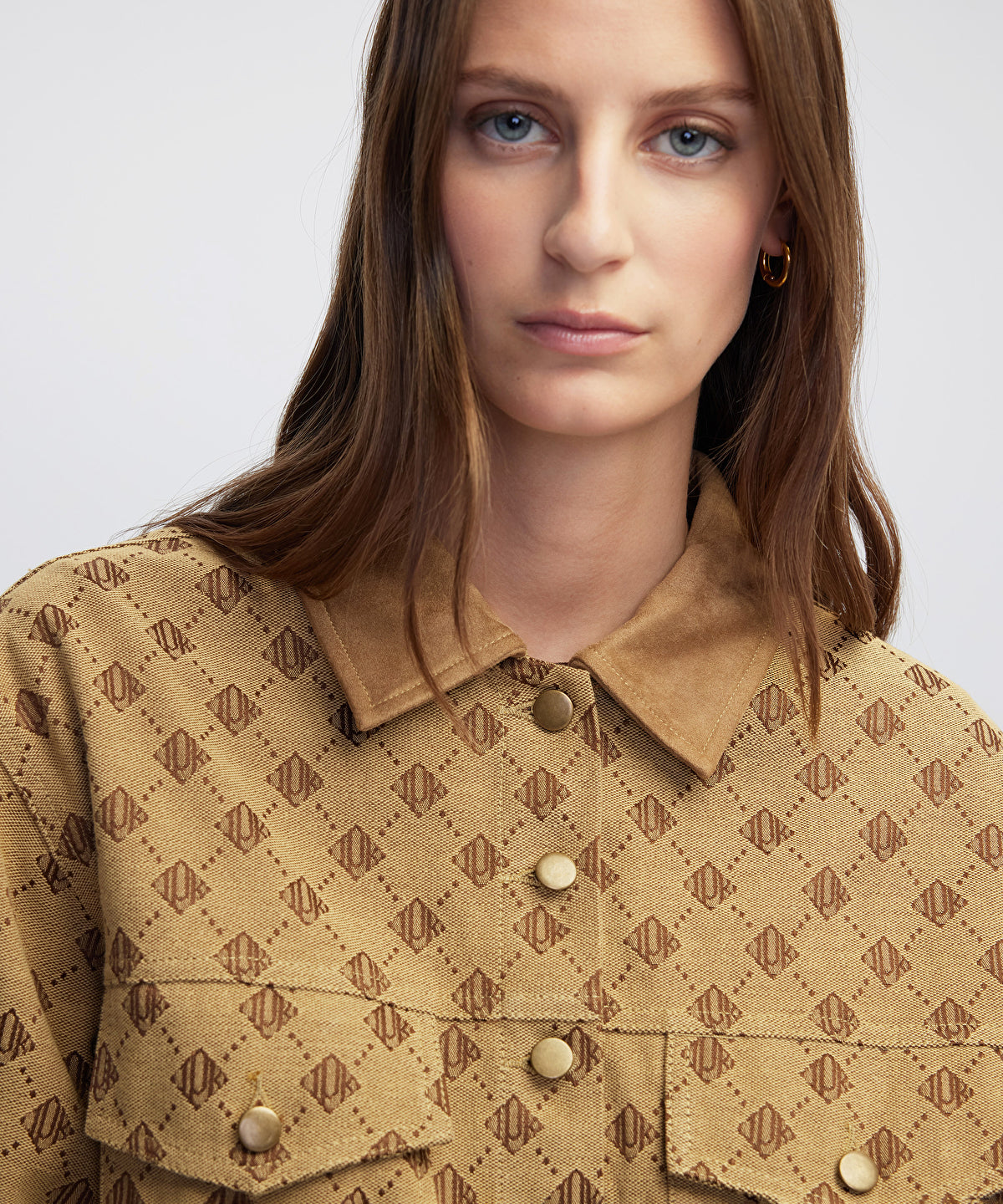 Zoomed Monogram Jacquard Shirt