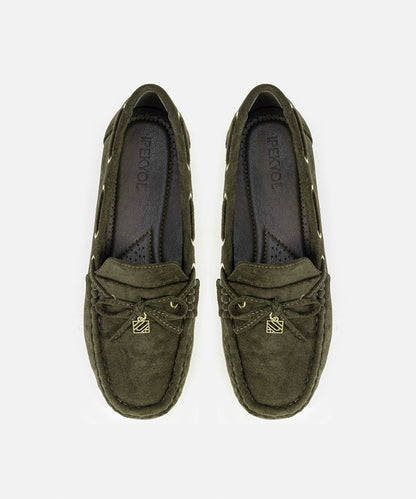Monogram Buckle Loafers