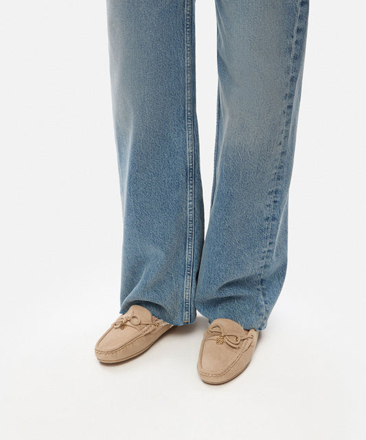 Monogram Buckle Loafers