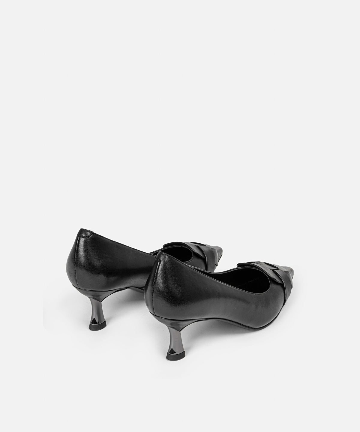 Woven Leather Heels