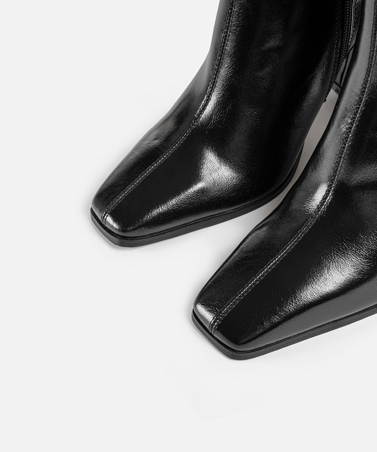 Zoomed Block-Heel Ankle Boots