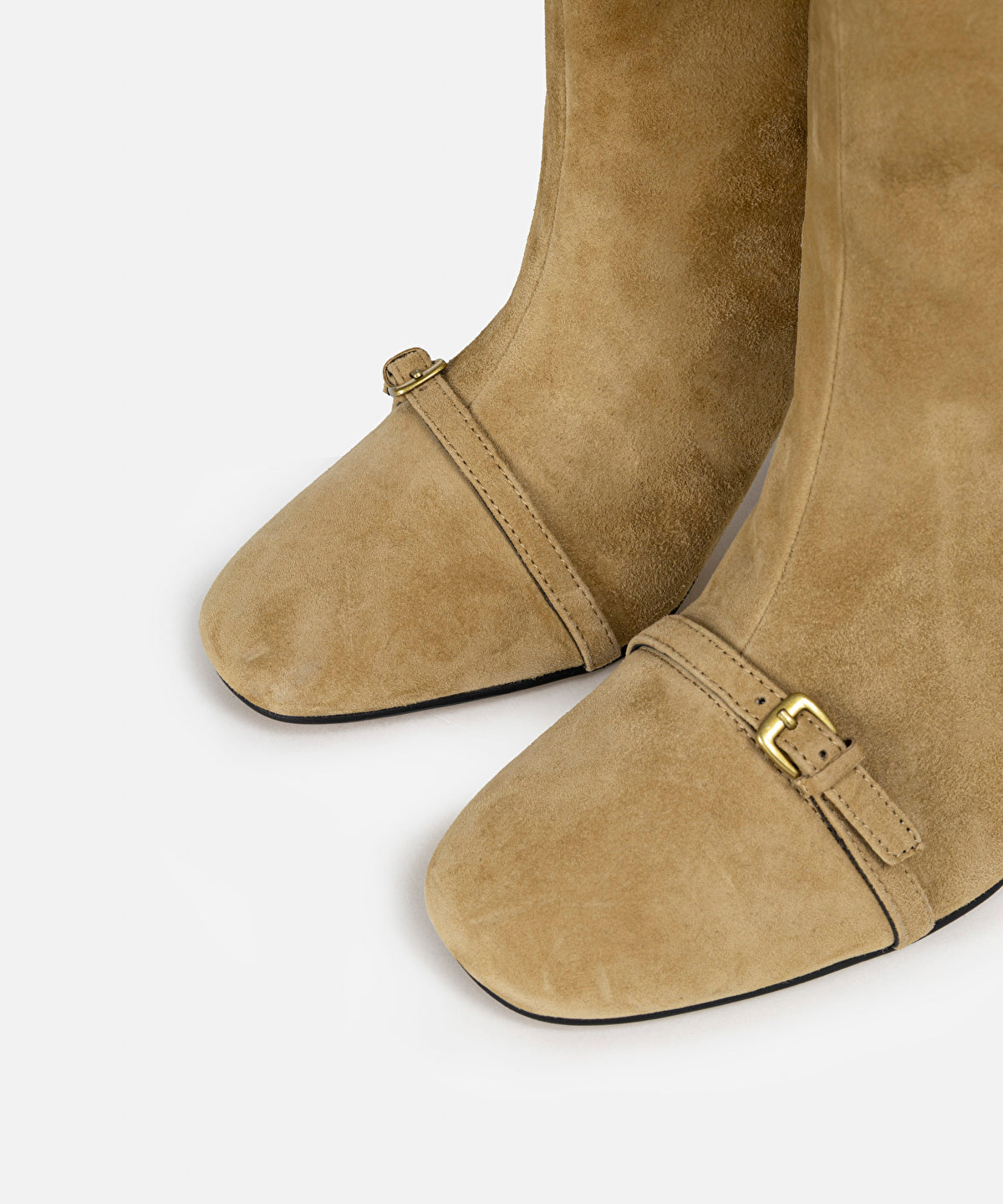 Zoomed Suede Ankle Boots