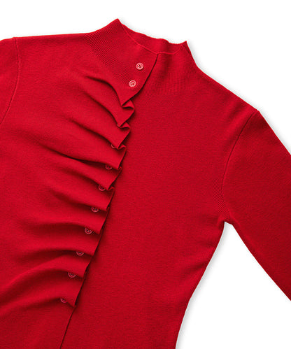 Asymmetric Knit Top