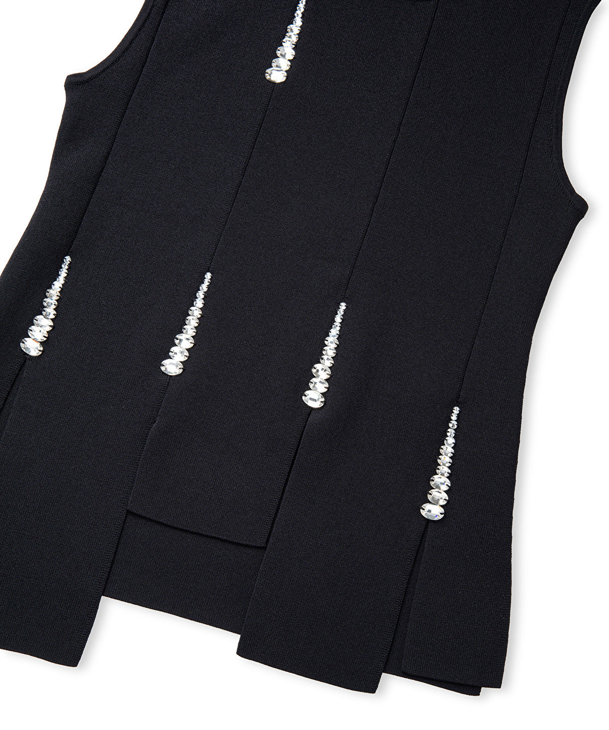 Knit Top with Embellishments