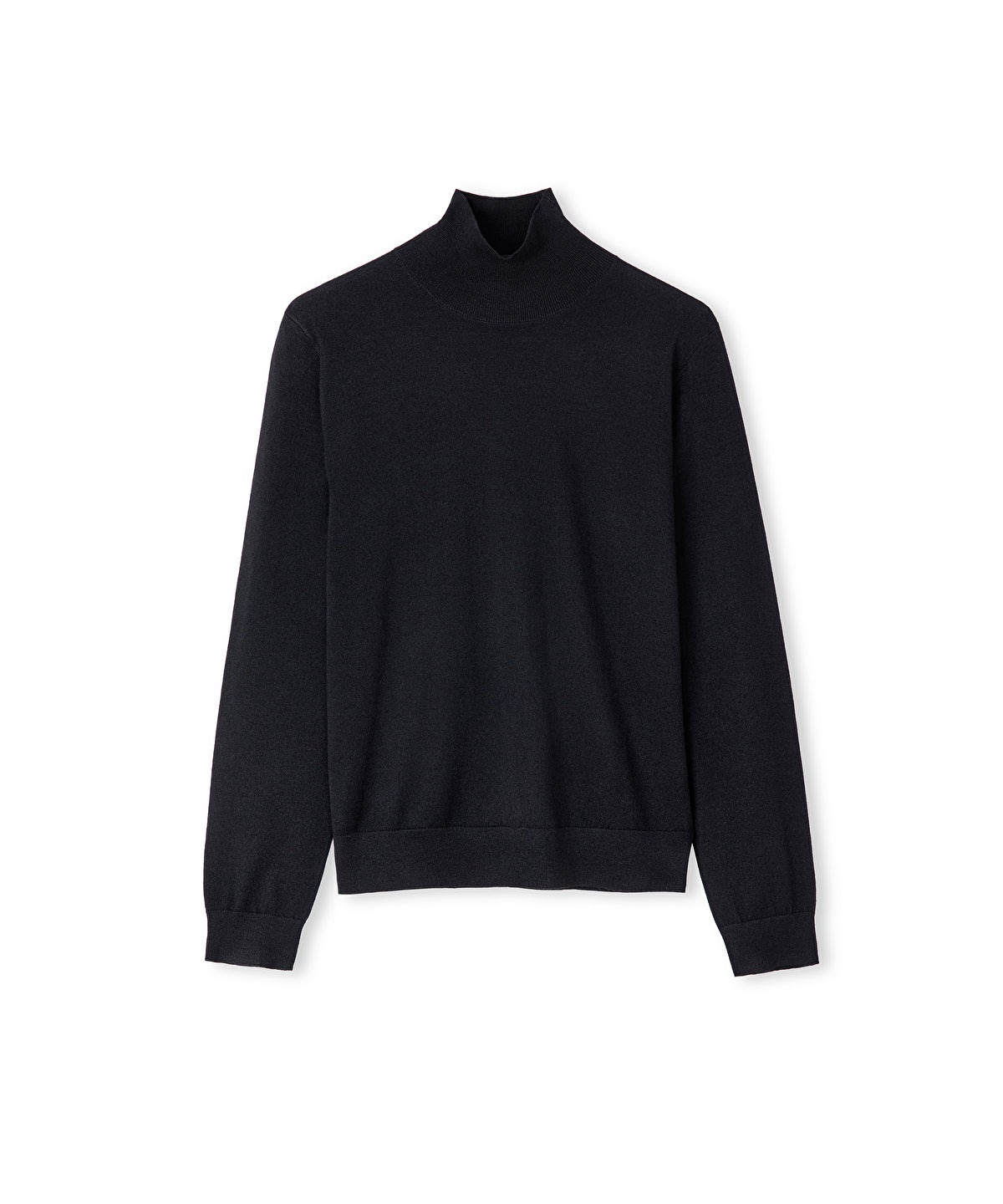 Zoomed Fine Knit Wool-Blend Top