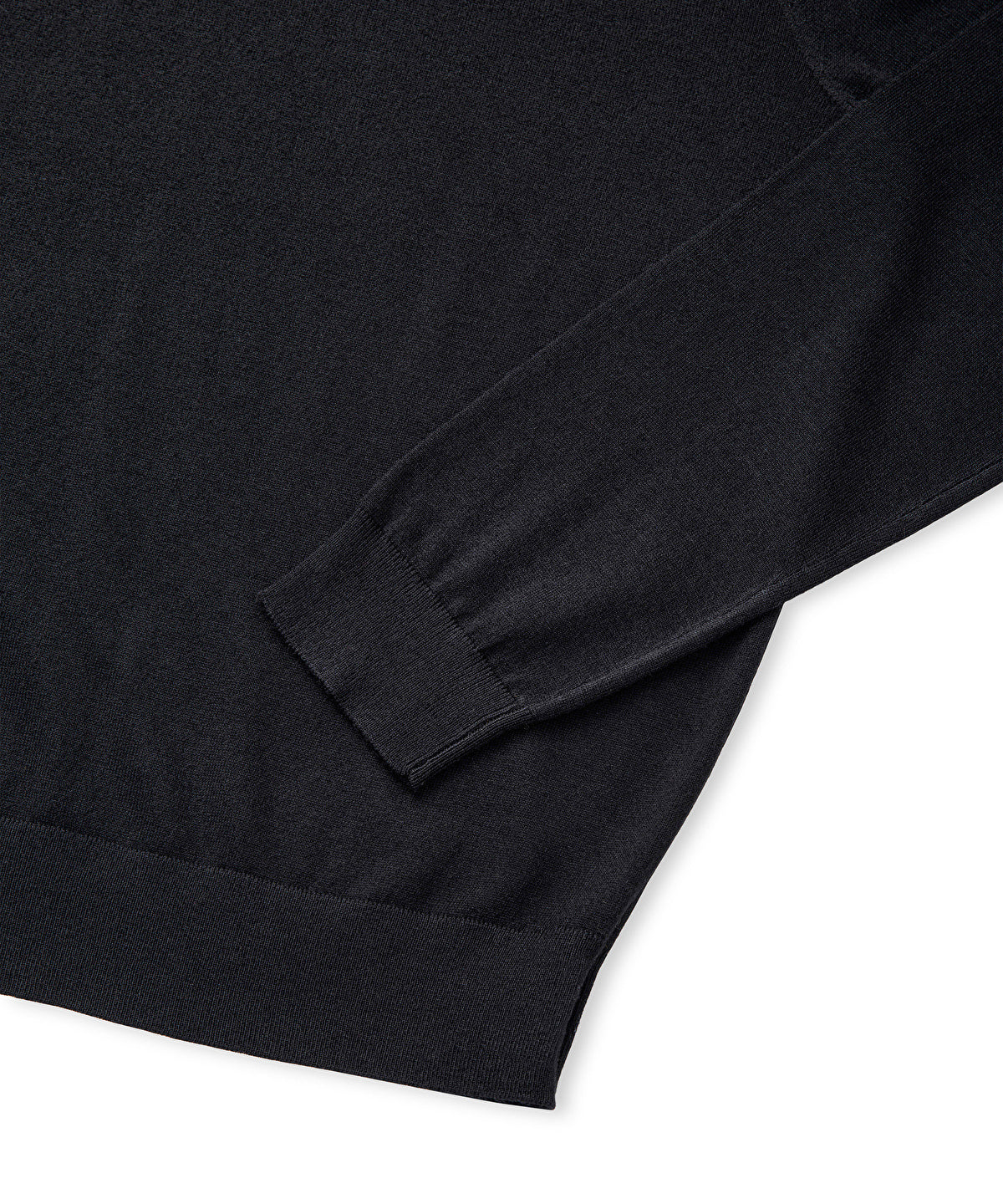 Zoomed Fine Knit Wool-Blend Top