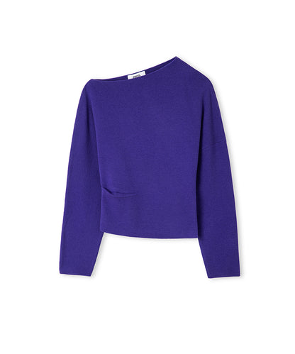 Asymmetric Knit Sweater