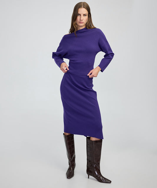 Asymmetric Knit Sweater