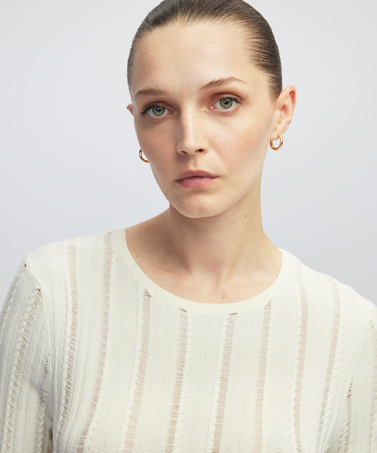 Openwork Knit Top