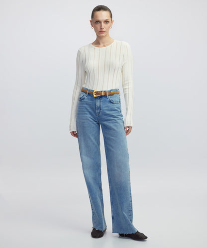 Openwork Knit Top