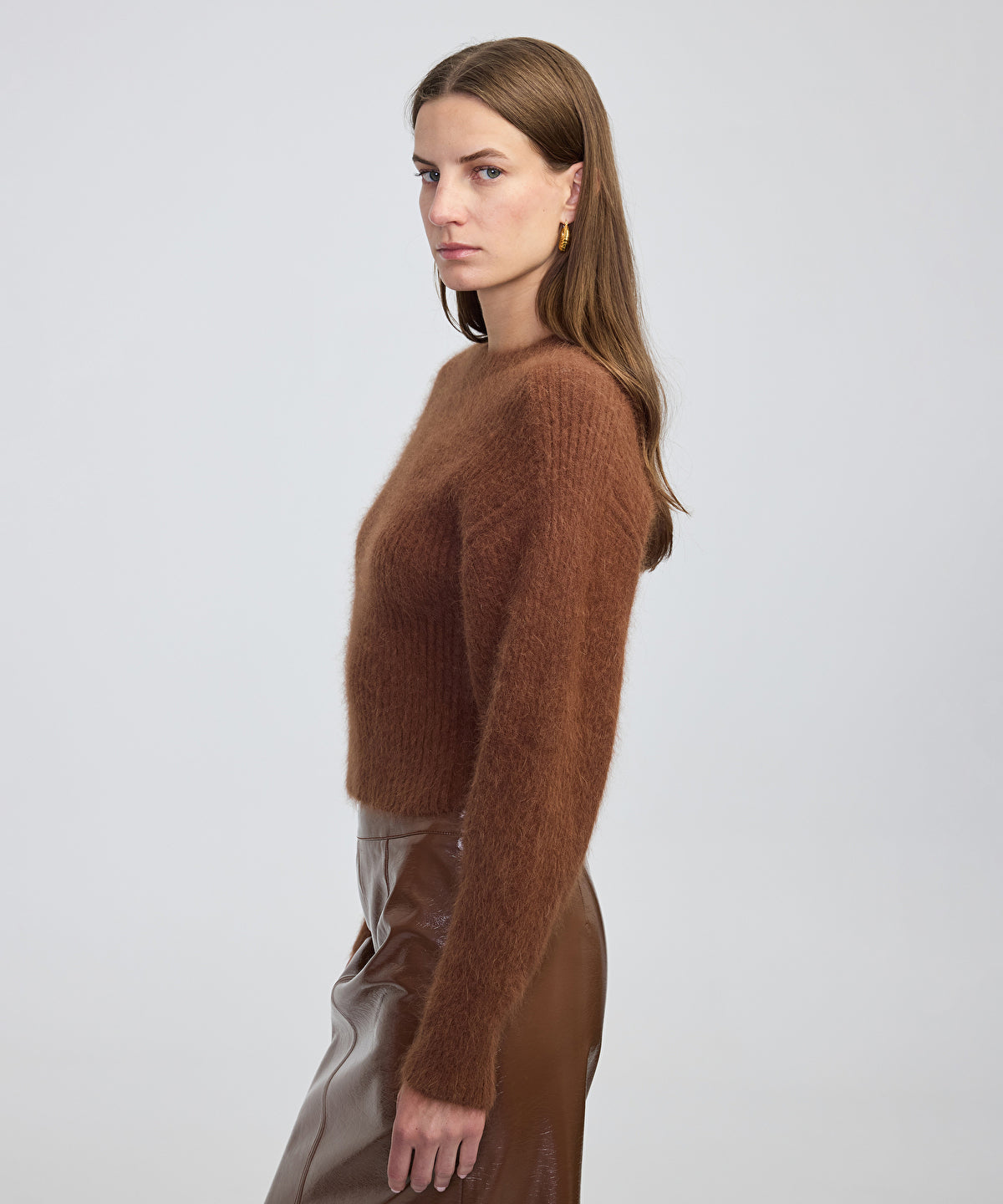 Zoomed Ribbed Soft Sweater