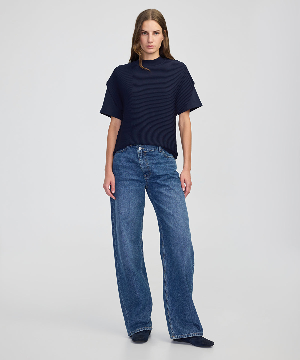 Two-Piece Knit Top