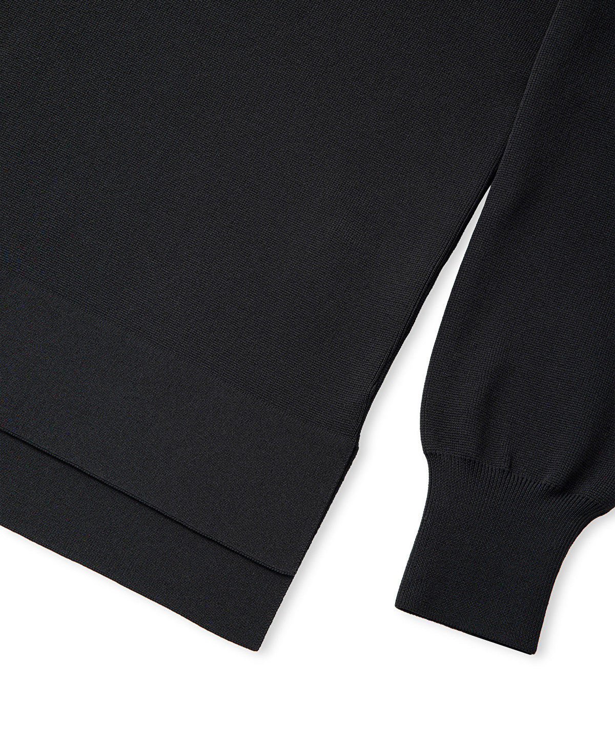 Zoomed V-Neck Basic Knit Sweater