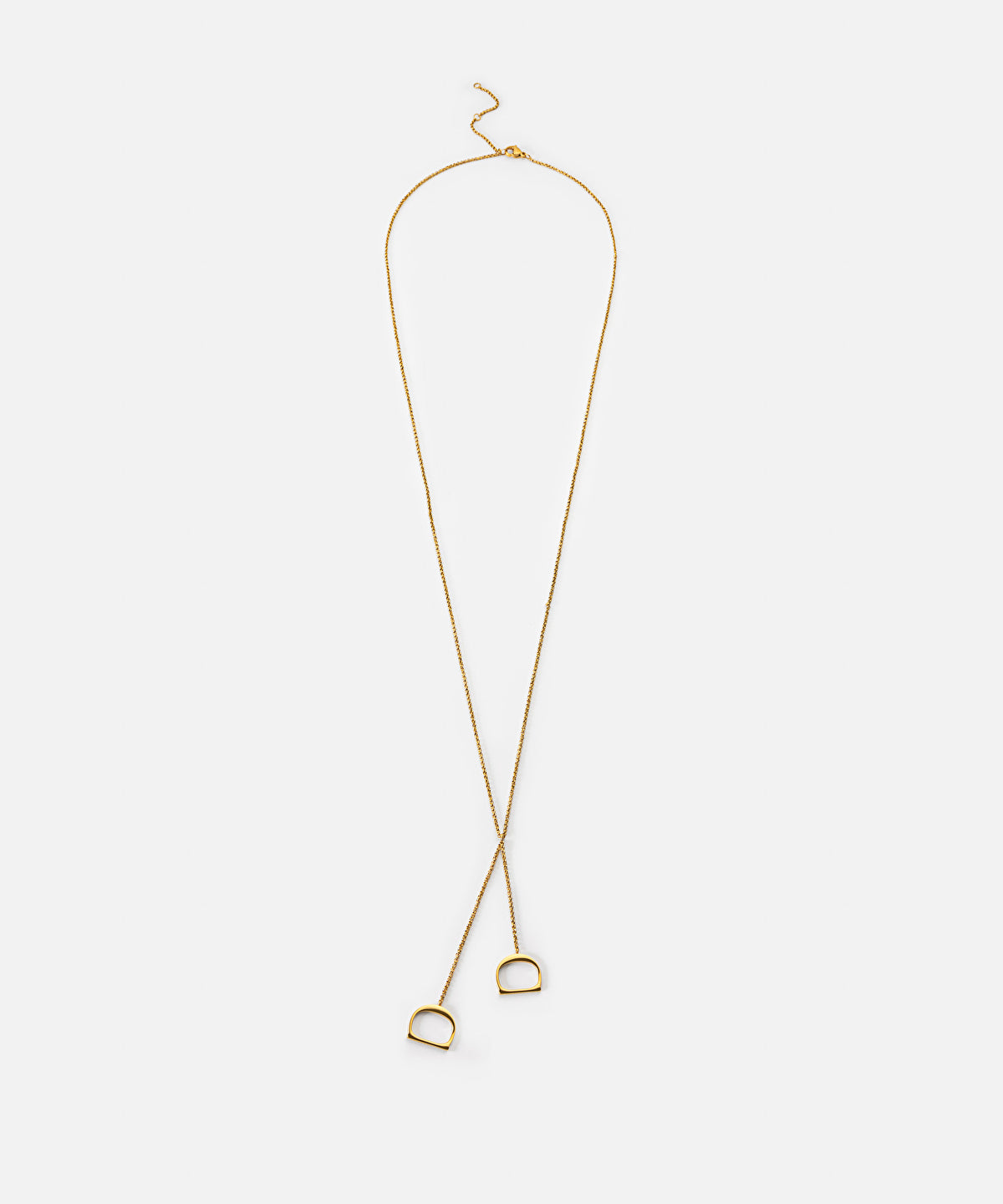 Zoomed Long Chain Necklace