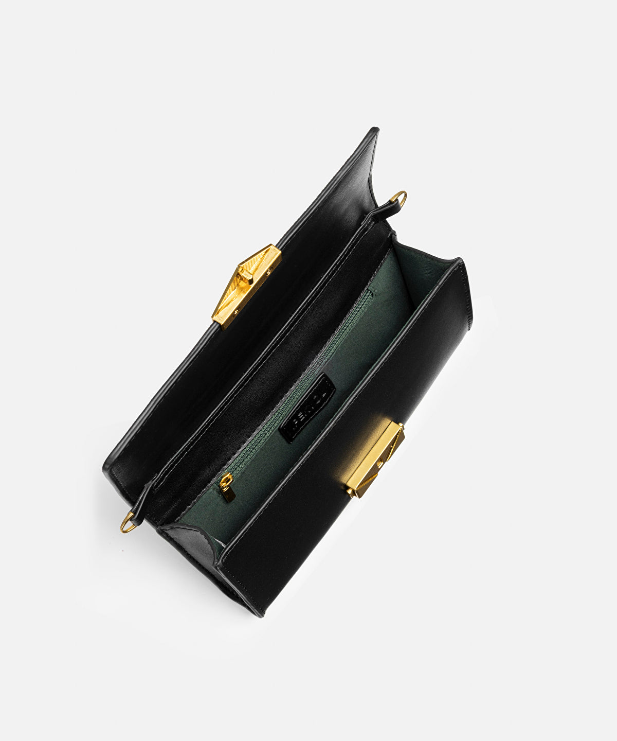 Leather-Effect Bag with Buckle