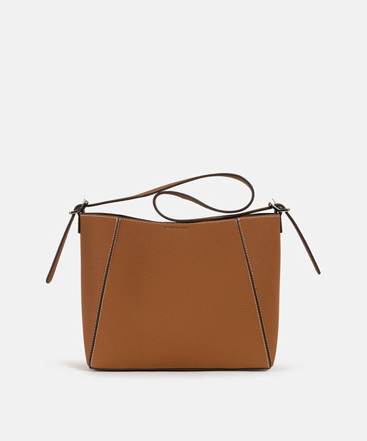 Bucket Bag with Scarf