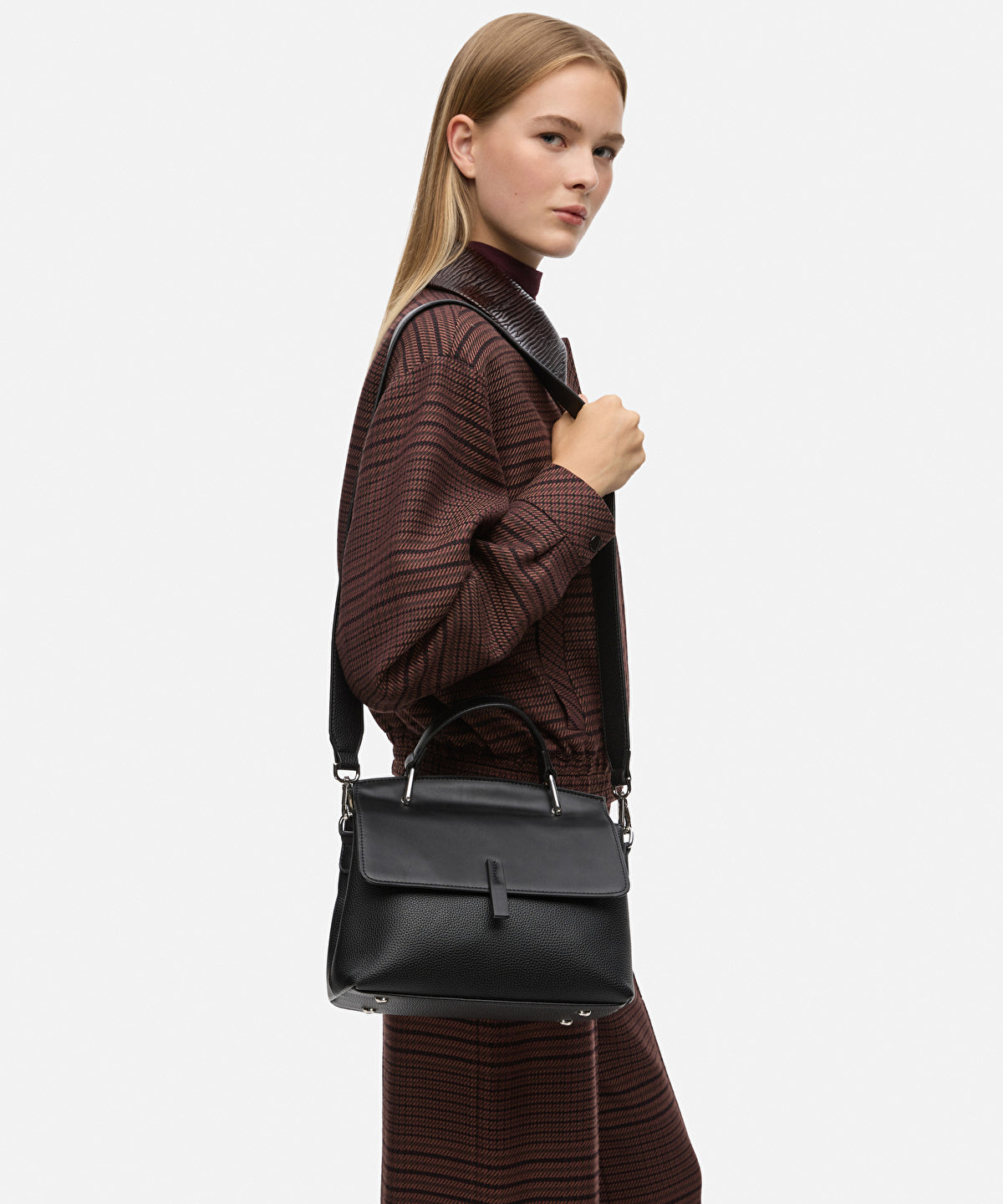 Modernist Top-Handle Bag