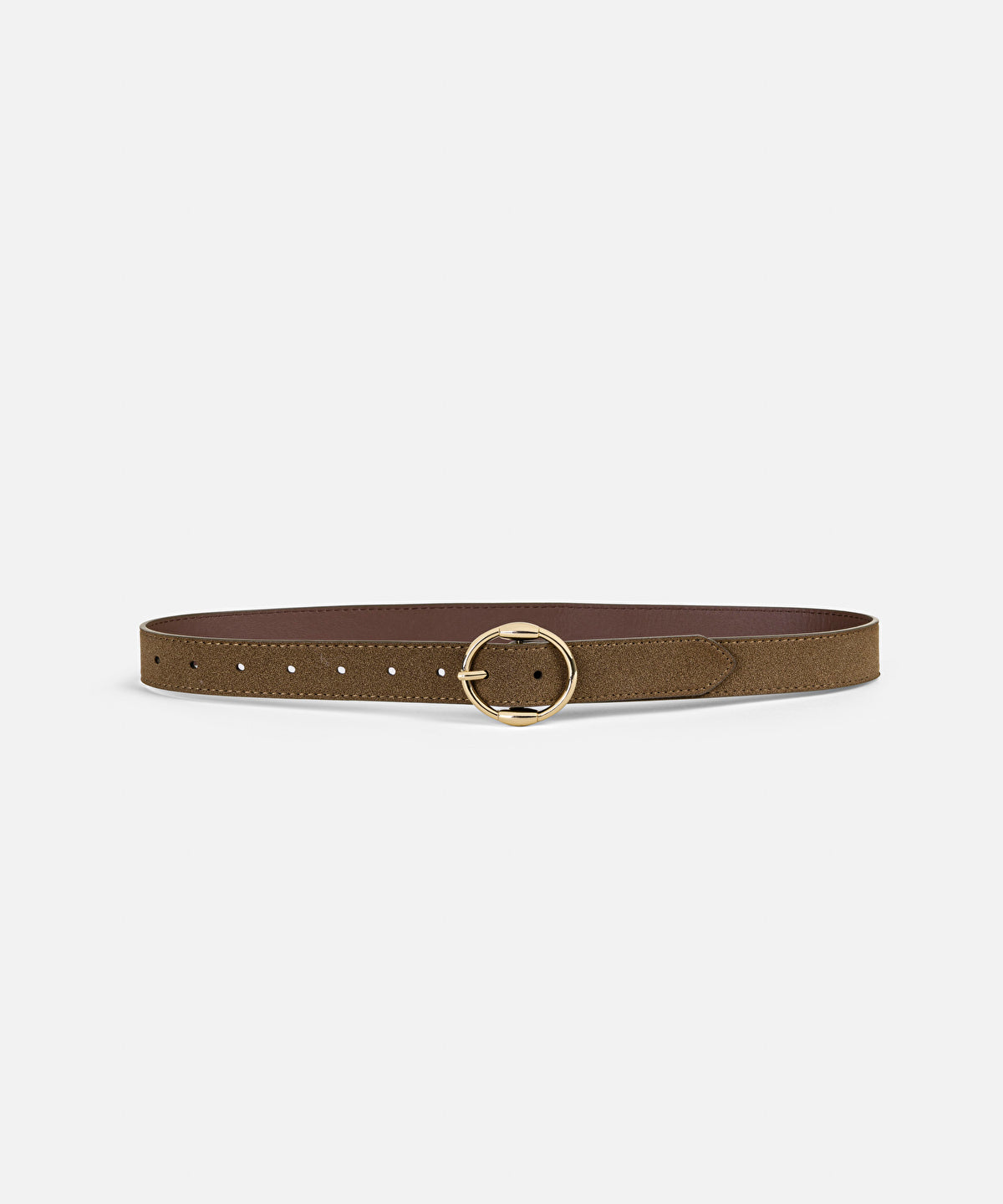 Oval Buckle Belt