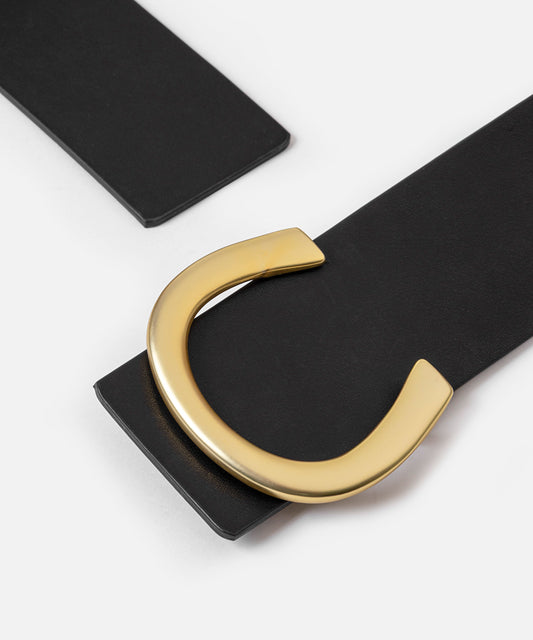 Leather-Effect Belt