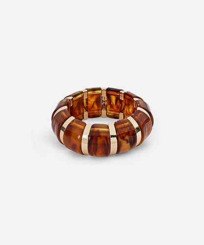 Contrast Resin Bracelet
