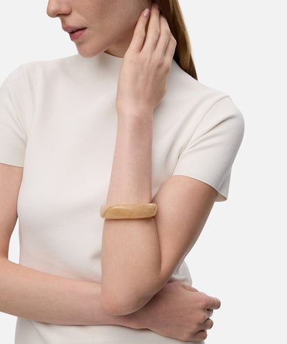 Pack of Two Rigid and Resin Bracelets