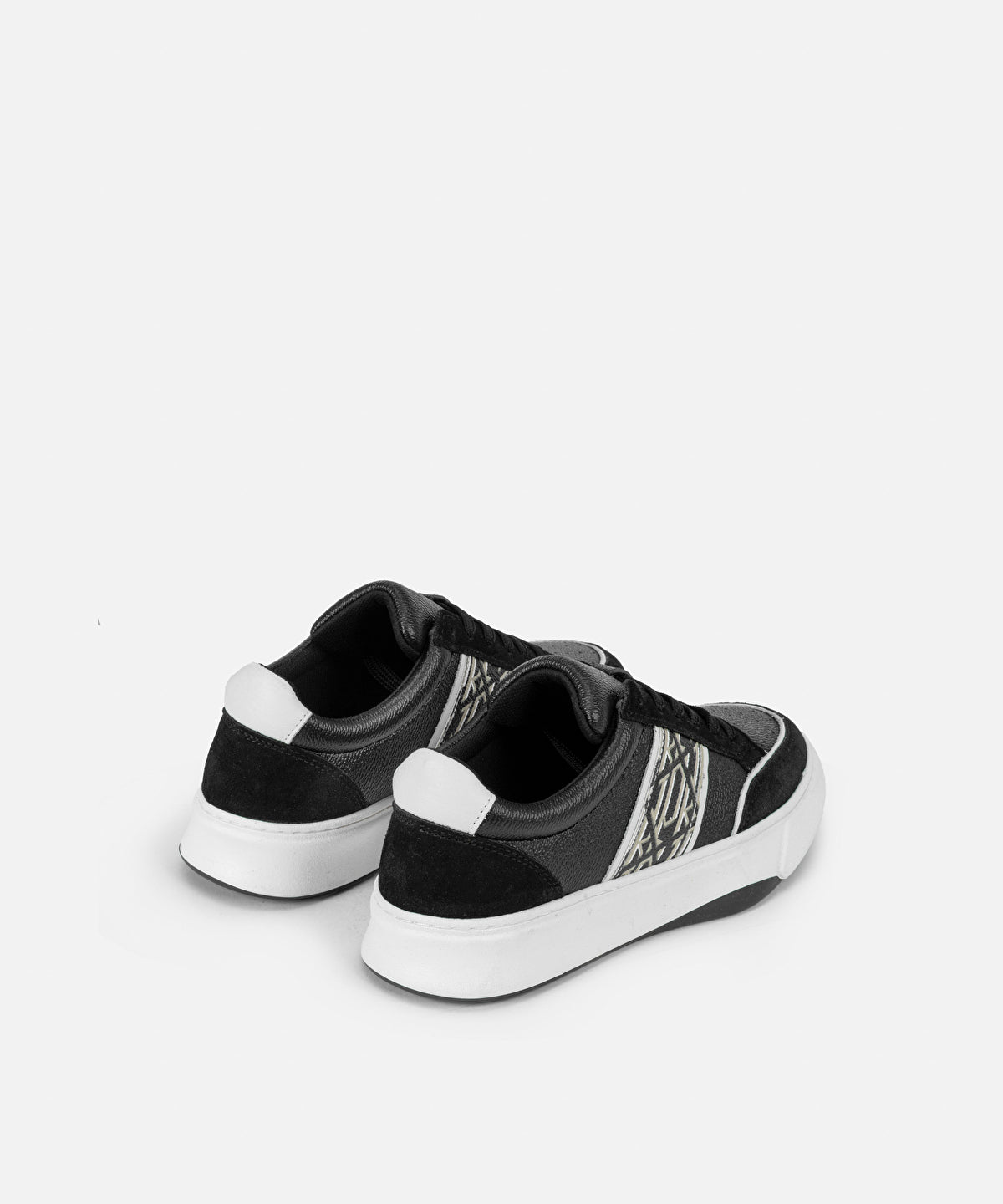 Monogram Print Sneakers