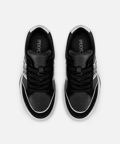 Monogram Print Sneakers