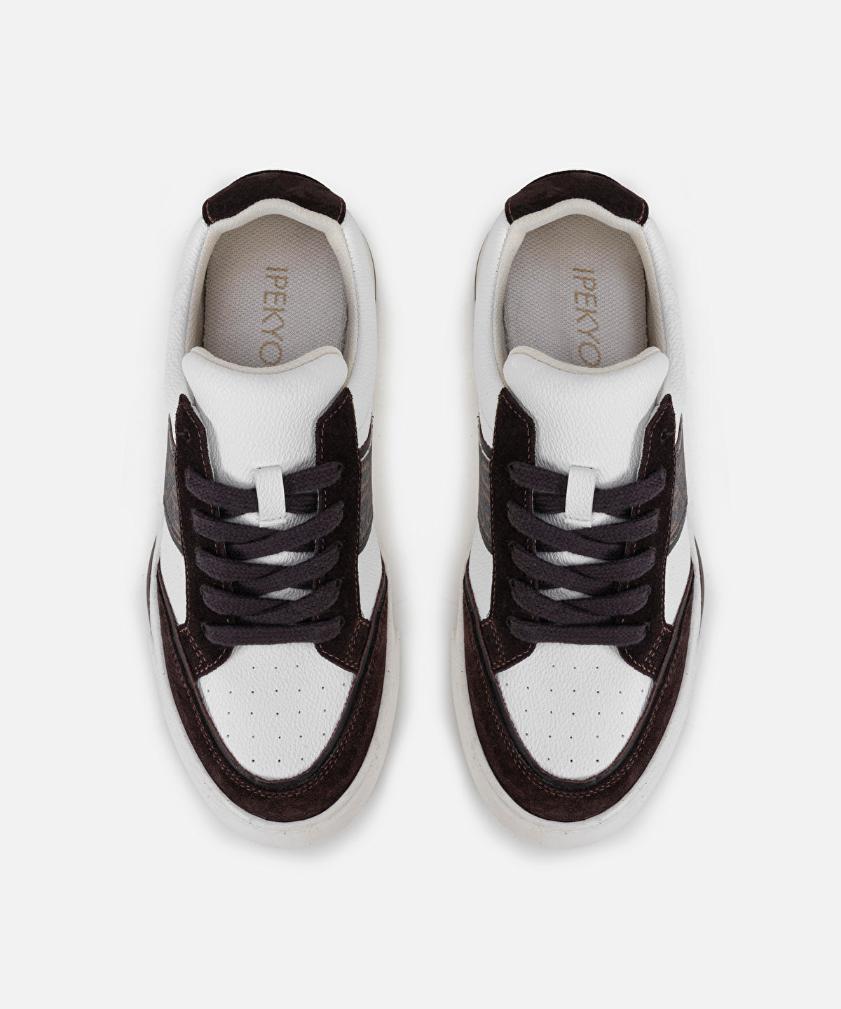 Zoomed Monogram Print Sneakers