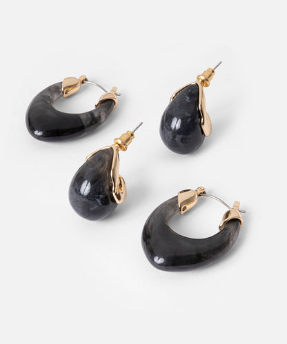 Resin Earrings Set 