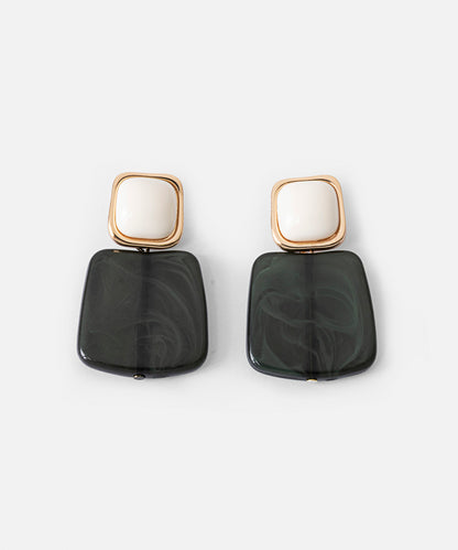 Contrast Earrings