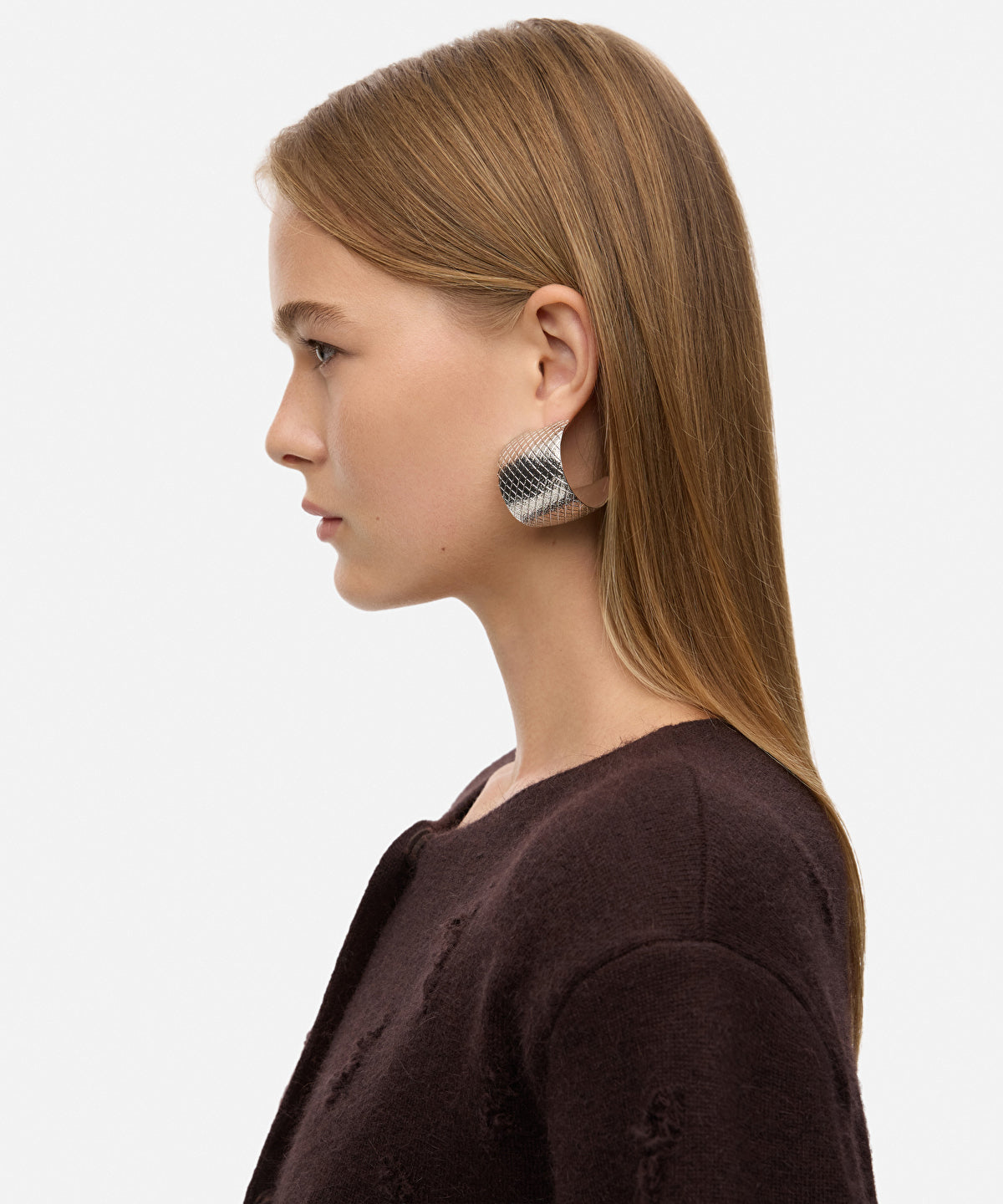 Zoomed Textured Earrings