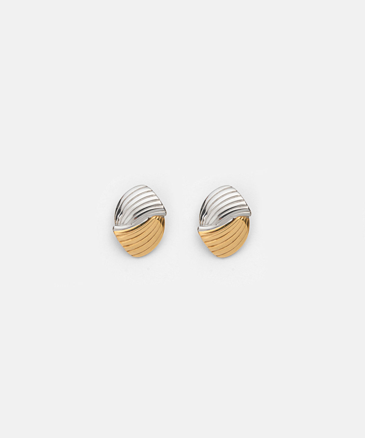 Two Pairs of Stainless Steel Earrings