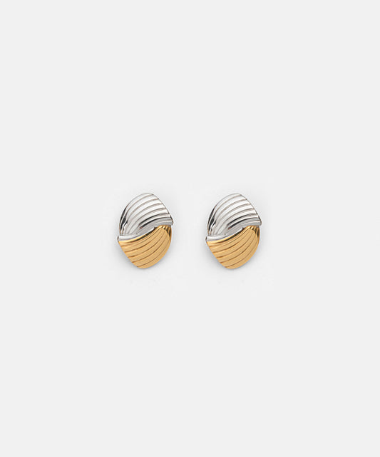 Two Pairs of Stainless Steel Earrings